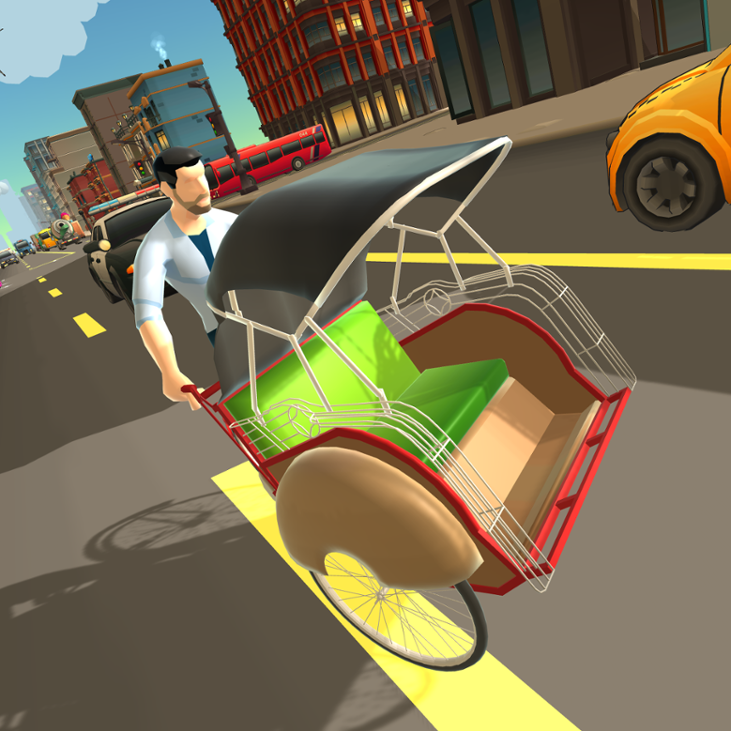 Games like Crazy Pedicab Driver
