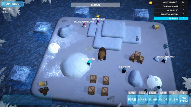 Frozen Feathers screenshot