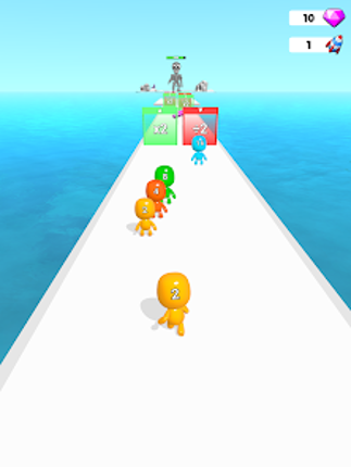 Man Runner 2048 screenshot