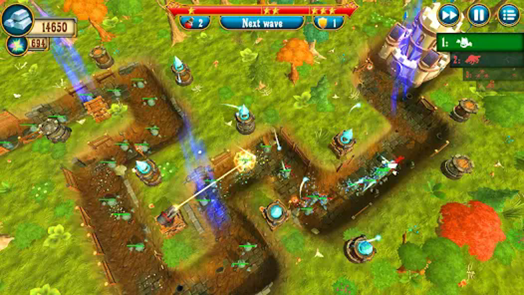 Fantasy Realm Tower Defense screenshot