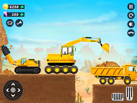 JCB Construction Truck Games Image