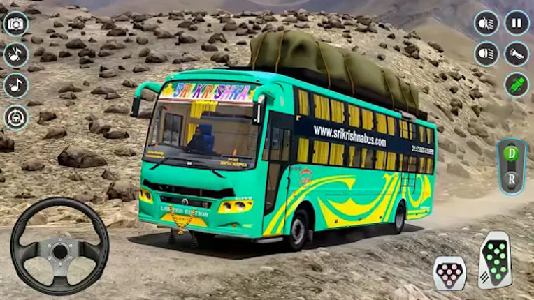Offroad Bus Driving Bus Sim 3D screenshot