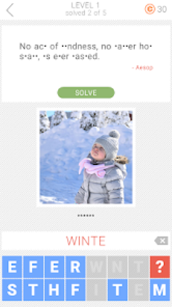 Hidden Letters screenshot