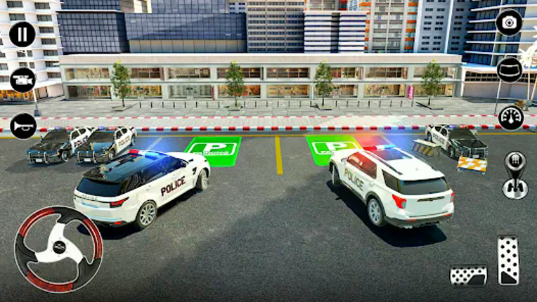 Police Prado Parking Car Games Image