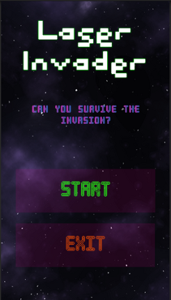 Laser Invader 2D Image