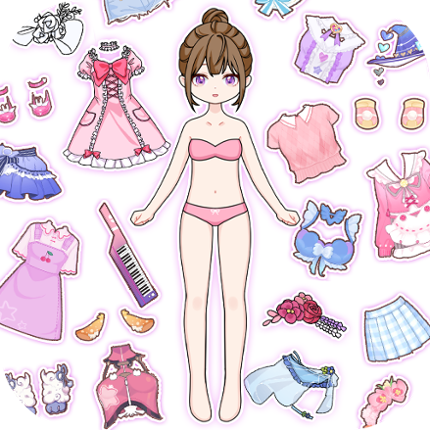 Sweet Paper Doll: DIY Dress up Image