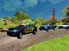 Hill Police vs Gangsters Chase Image