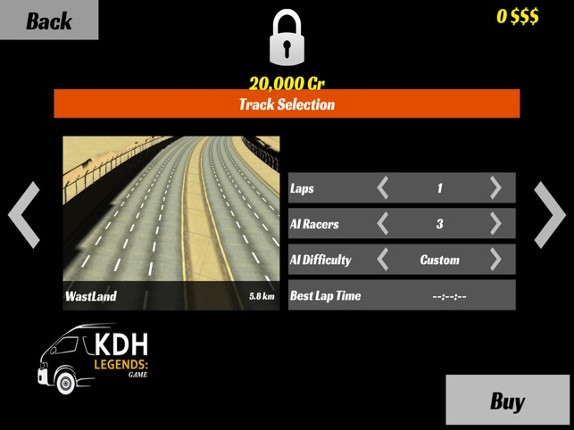 KDH Legends: Game screenshot