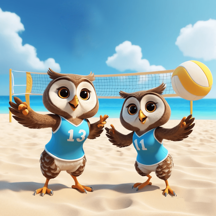 Games like Owl Beach Volleyball