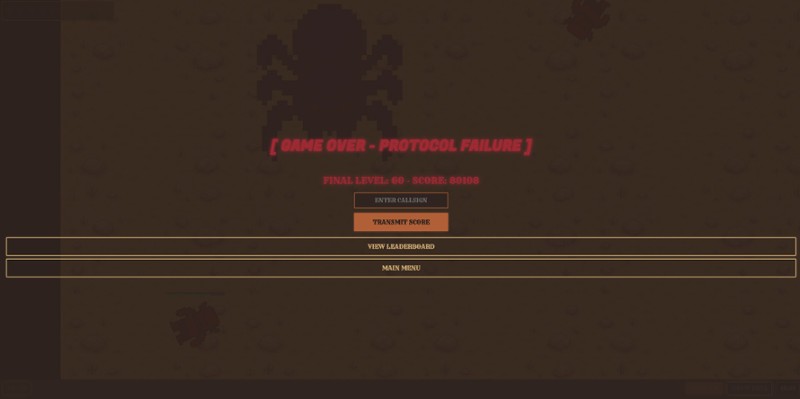 Protocol: Bullet Hell screenshot