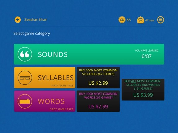 Readable English - Choose or Lose screenshot