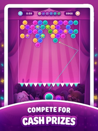 Real Money Bubble Shooter Game Image