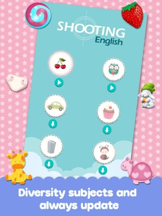 Shooting English - Learning english by game funny and free screenshot