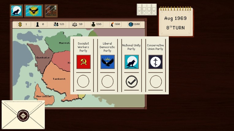 Statecraft: Corrupted Democracy screenshot