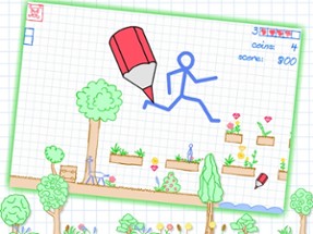 Stickman Adventure on Paper - Block Puzzle Game Image