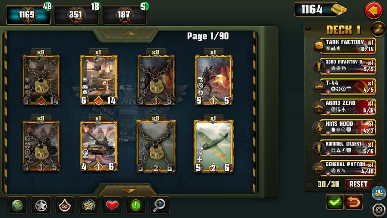 World War II: TCG screenshot