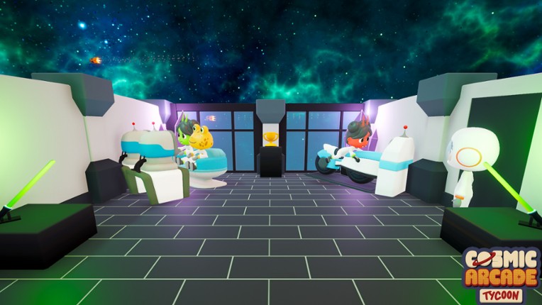 Cosmic Arcade Tycoon screenshot