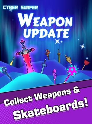 Cyber Surfer: EDM & Skateboard screenshot