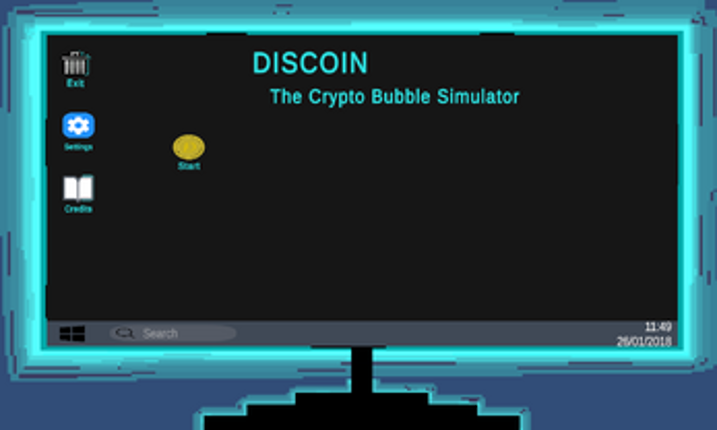 DisCoin: The Crypto Bubble Simulator screenshot