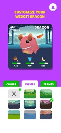 Dragon Widget Game screenshot