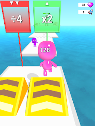 Man Runner 2048 screenshot