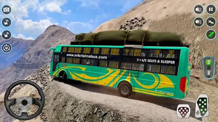 Offroad Bus Driving Bus Sim 3D screenshot