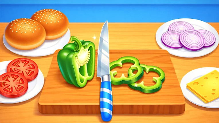Kitchen Set Cooking Chef Sim screenshot