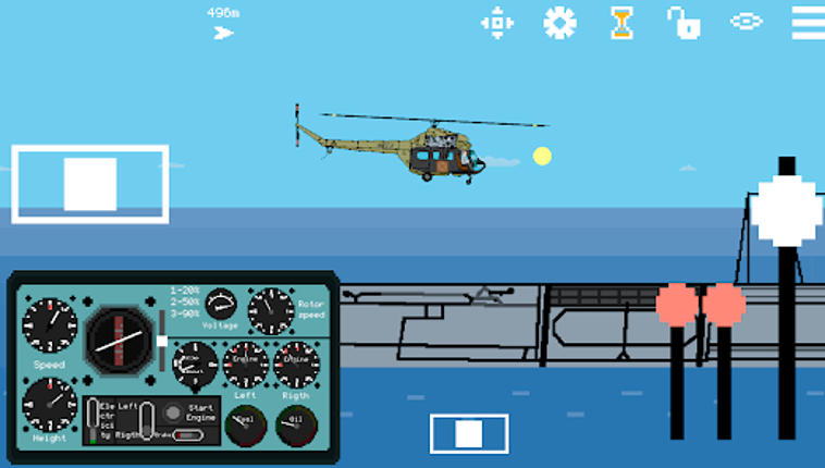 Pixel Helicopter Simulator Image