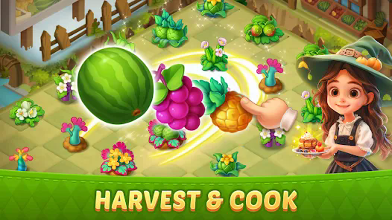 Merge Witches-Match Puzzles screenshot