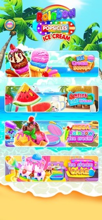 Ice Cream Popsicles Games screenshot