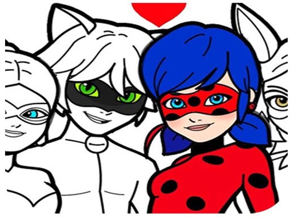LadyBug Coloring Book With Magic Pen Image