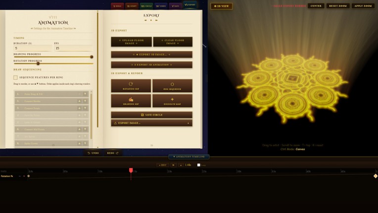 Magic Circle Generator screenshot