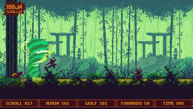 Ninja Scroller screenshot