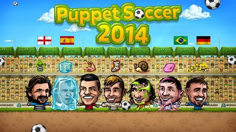 Puppet Soccer 2014 - Football championship in big head Marionette World screenshot
