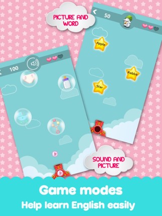 Shooting English - Learning english by game funny and free screenshot