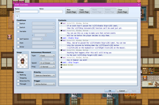 Skip Cutscene plugin for RPG Maker MV Image