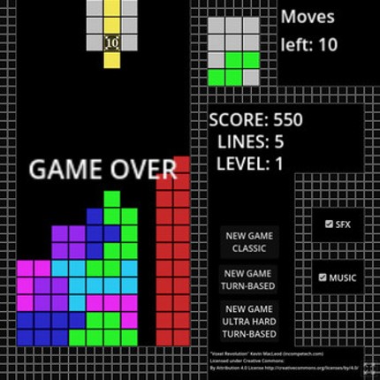 Turn Based Tetris screenshot