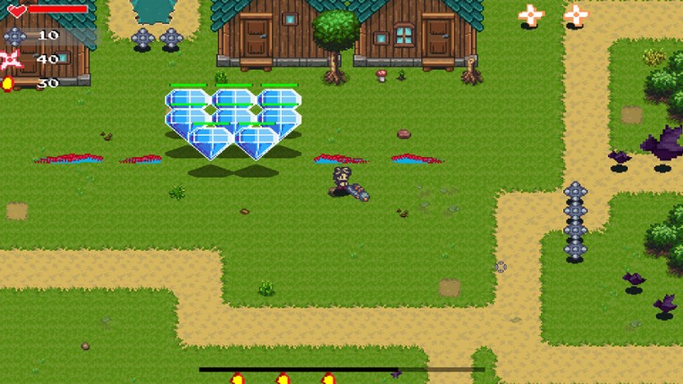 Village defense screenshot