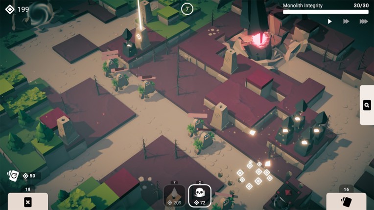 Wandering Monolith: Rogue TD screenshot