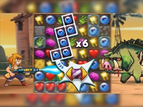 Zombie Blast - Match 3 Puzzle Image