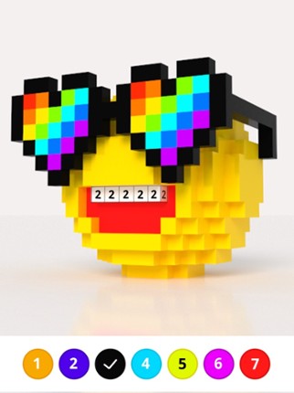 3D No.draw - Colors by number screenshot