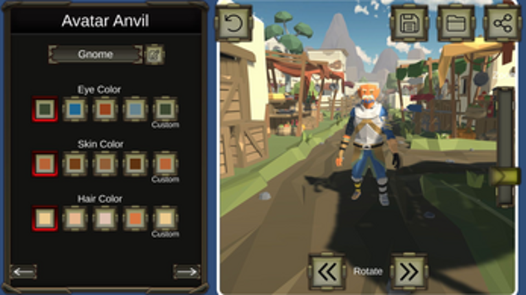 Avatar Anvil: 3d Animated Character Creator screenshot