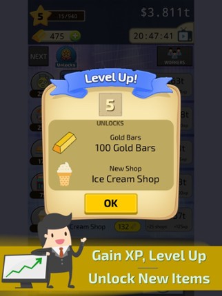 Clicker Business Tycoon screenshot