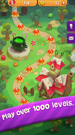 Sugar Witch - Match 3 Puzzle Image
