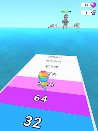 Man Runner 2048 screenshot