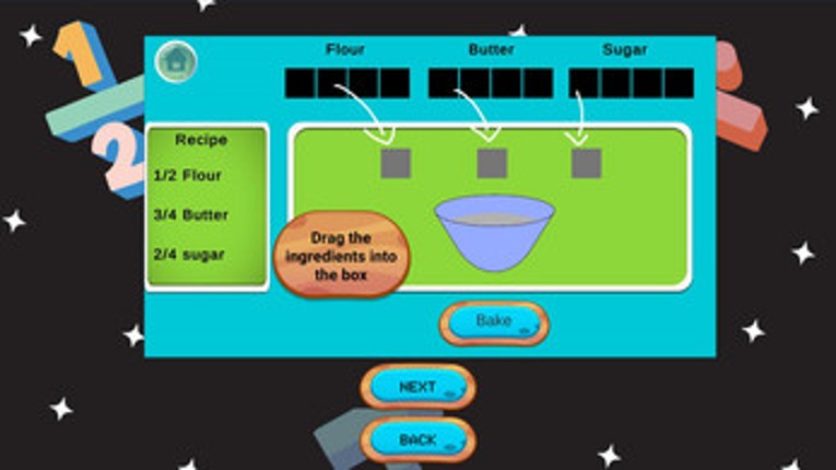 Fraction Frenzy screenshot