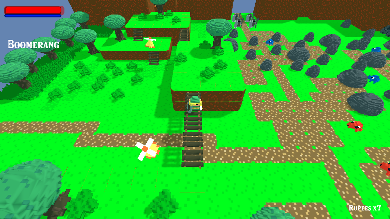 Games like The Legend of Voxel (Zelda!)