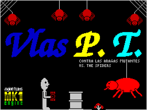 Vlas P. T. vs. The Spiders Game Cover