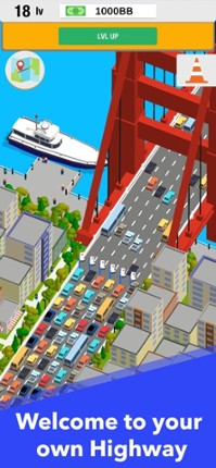 Idle Highway Toll screenshot