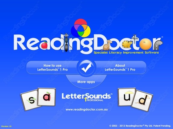 Letter Sounds 1 : Phonics Graphemes for Beginners screenshot